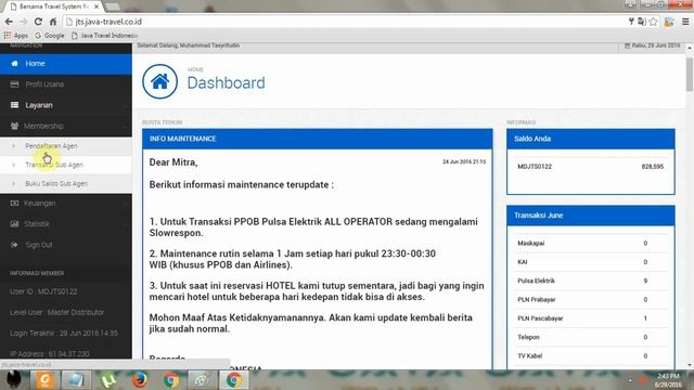 CARA LOG IN DI JAVA TRAVEL SYSTEM смотреть онлайн