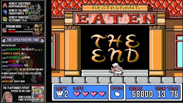 The Platformer Putout Game 39 - Panic Restaurant смотреть онлайн