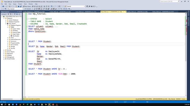 DML commands in Sql | How to insert update delete in Sql | SQL Tutorial смотреть онлайн