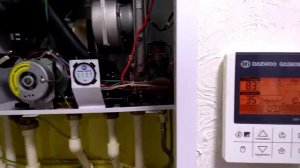 Daewoo Gasboiler 100msc двухконтурный котёл ремонт