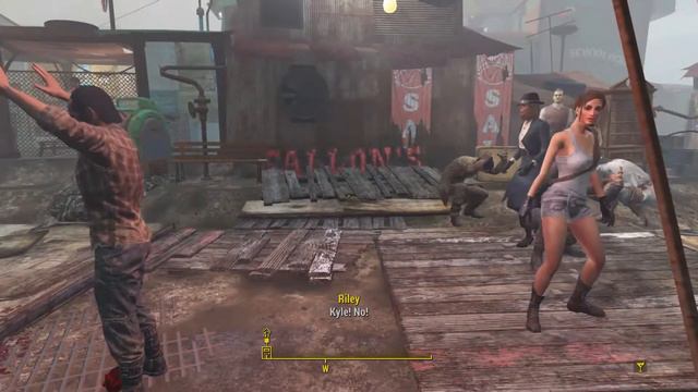 Heather's opinion on Piper and Diamond City synth suspicion (Fallout 4 Mods) смотреть онлайн