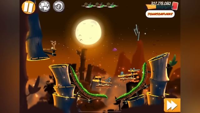 Angry Birds 2 AB2 Mighty Eagle Bootcamp (MEBC) - Season 40 Day 9 (Chuck + Bubbles) смотреть онлайн