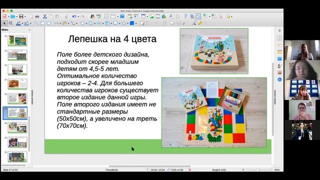 Конференция 2021. Мастер-класс «Играем в социальные игры Гюнтера Хорна онлайн: Лепешка» смотреть онлайн
