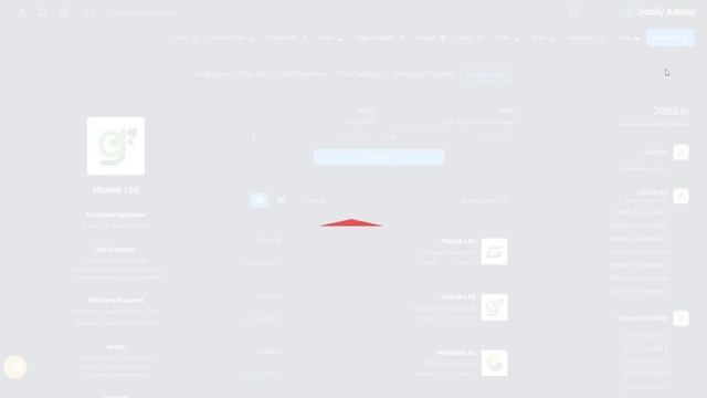 Joblly Horizontal Dark Bootstrap Admin Templates With Bootstrap UI Kit смотреть онлайн