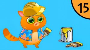 Суровый КОТИК БУБУ #15. Ремонт на кухне. Мультик ИГРА про котят на Игрули TV