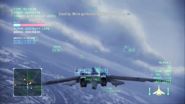 Ace Combat Infinity: ADA Adler Lv.1 MPBM Lv.5 Moscow Test смотреть онлайн