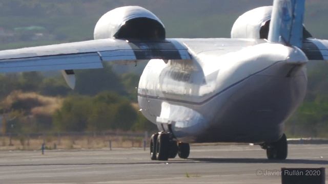 Antonov An-74T-200 "Cheburashka" (UR -74010) Valencia RARE! смотреть онлайн