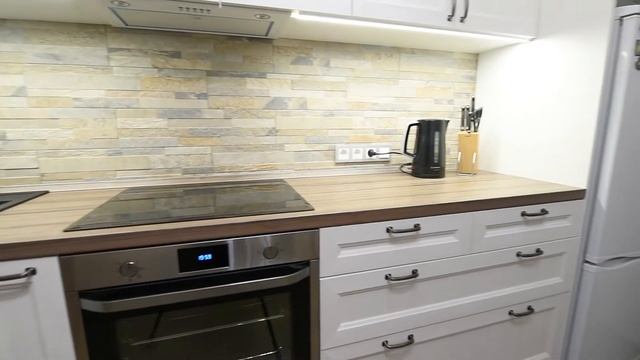 Обзор кухни из рамочного МДФ (полипропилен). Project 95 смотреть онлайн