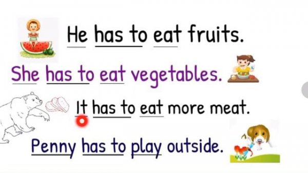 HAVE TO | HAS TO | DON'T HAVE TO | DOESN'T HAVE TO ҚАЗАҚША