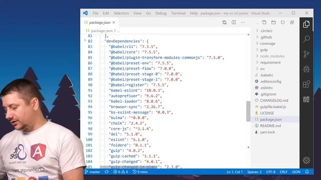 003 How to install the dependencies required for our project смотреть онлайн