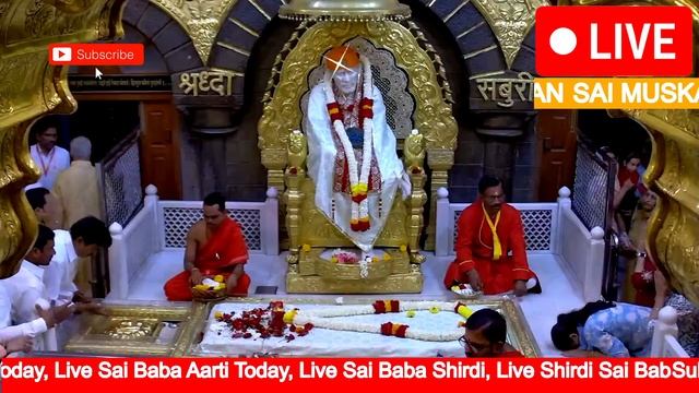 ? Live Sai Darshan Video Popup Shri Saibaba Sansthan Trust, साईबाबा समाधी मंदिर  #SaiBaba | #Aarti