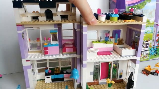 Обзор конструктора Bela Френдс "Дом Эммы" №10541 смотреть онлайн