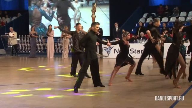 Каскин Николай - Хатюнина Александра, 1/2 Сha-Cha-Cha смотреть онлайн