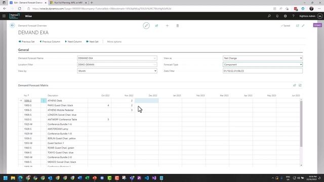 Demand forecast for MRP planning смотреть онлайн