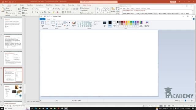 Python Basics 02: Getting Started - Algebraic Expressions, Math Operators [Urdu/Hindi] смотреть онлайн