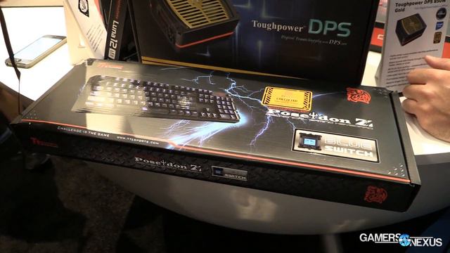 Thermaltake Poseidon Z Mechanical Keyboard Review - Kailh vs. Cherry Switches смотреть онлайн