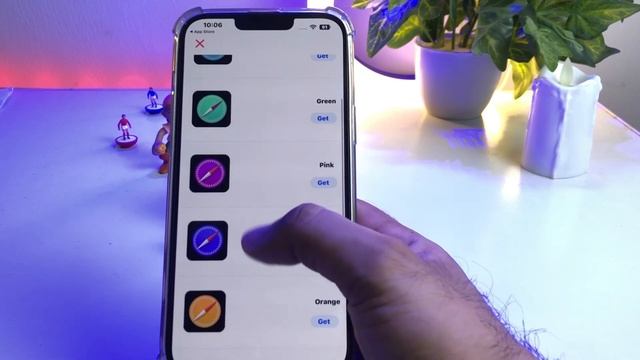 How To Change Safari Icon Color On IPhone And IPad IOS 16 ( Green,Purple,Orange,Black) Etc