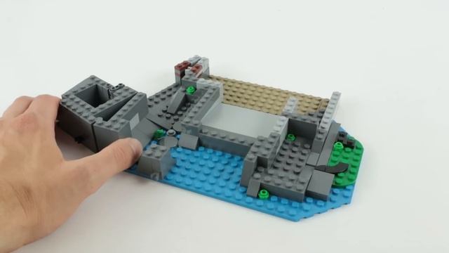 LEGO Castle System 10305 Lion Knights' Castle Speed Build - Brick Builder смотреть онлайн