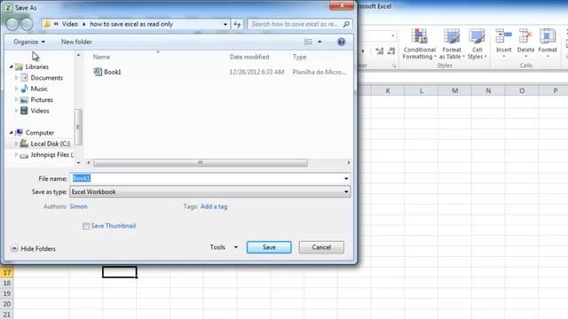 How to Save Excel 2010 as read only смотреть онлайн