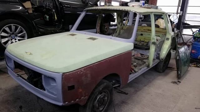 Wartburg 353W 1979 Reconstruction Part 1
