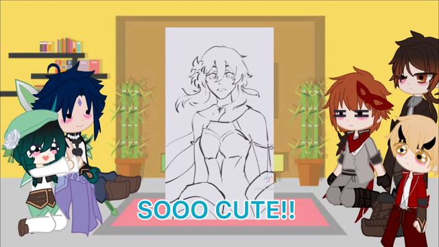 Genshin impact boys￼ react to lumine✨ смотреть онлайн