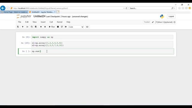 How to add elements present in numpy array смотреть онлайн