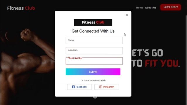 Fitness Club Complete Website Using HTML CSS & JavaScript | UI.DipakD смотреть онлайн