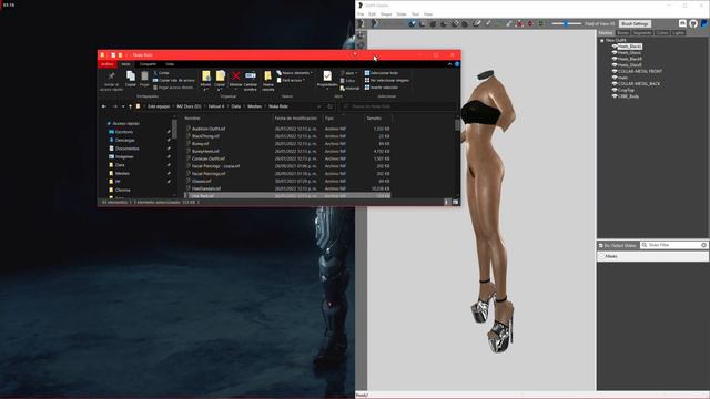 Building Nuka Ride Outfits For CBBE