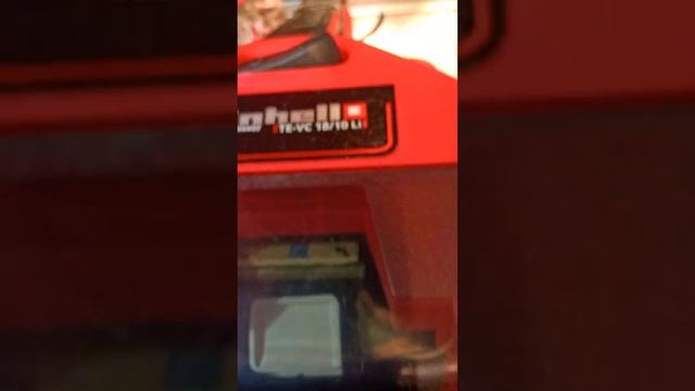 Пылесос д/вл и сух уборки Einhell PXC TE-VC 18/10 Li - Solo работает на акб Makita смотреть онлайн