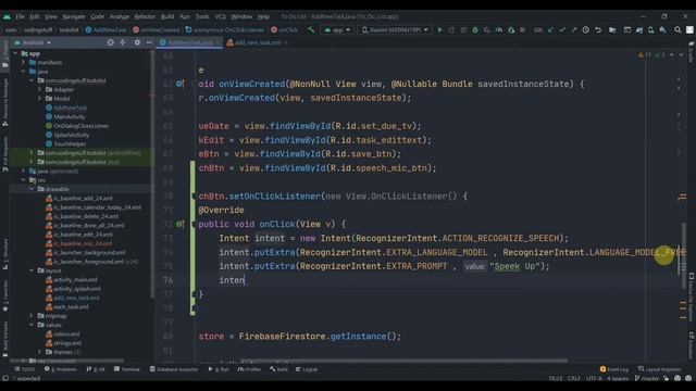 Speech To Text using Google API in Android Studio ( To Do App Firebase Finale ) смотреть онлайн
