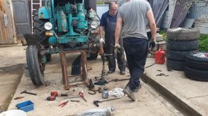 Ремонт переднего моста т-40