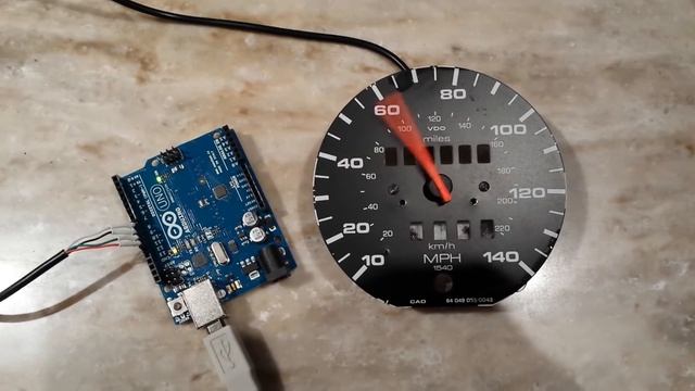 Arduino based Digital Speedo proto смотреть онлайн