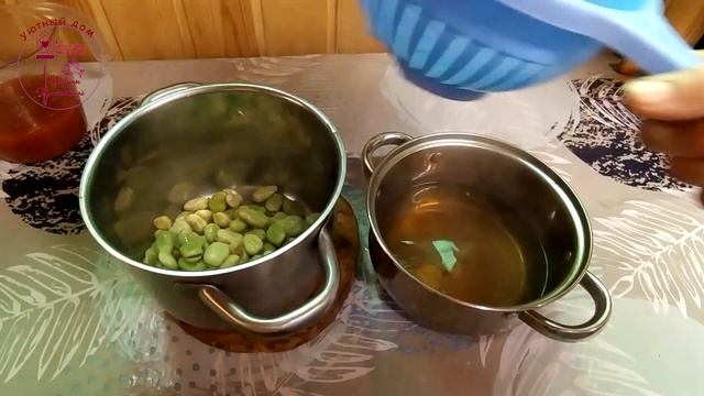 Бобы в томатном соусе на зиму. смотреть онлайн