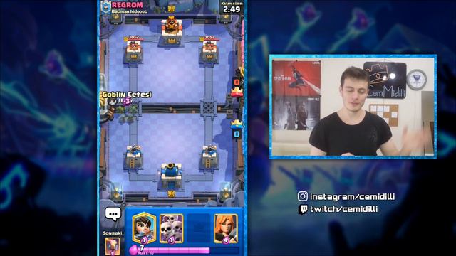 10. ve 11. ARENA DESTESİ - CLASH ROYALE #238 смотреть онлайн