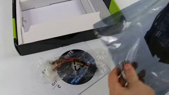 Видеокарта Gigabyte GeForce GTX650 Ti (GV-N65TOC-1GI) | unboxing смотреть онлайн