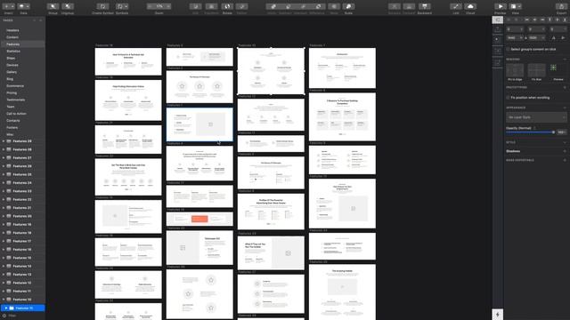 Sections Wireframe Kit смотреть онлайн