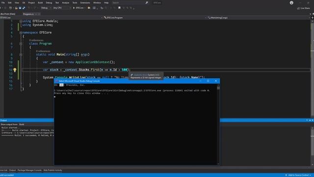 [Arabic] Entity Framework Core - 40 Select One Item Using .First смотреть онлайн