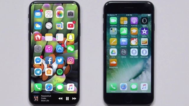 iPhone 8 Hands on video & front facing 3D Cameras смотреть онлайн