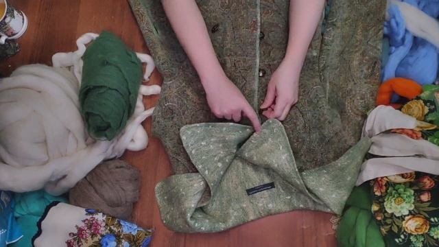 Как подобрать шерсть для нунофелтинга с павловопосадскими шерстяными платками. смотреть онлайн