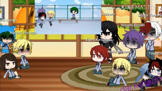 {BNHA react to Fantasy Deku au} (Gacha life) read description pls смотреть онлайн