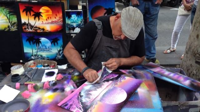 Las Ramblas Spraypaint Art 22/06/13 1080p [HD] смотреть онлайн
