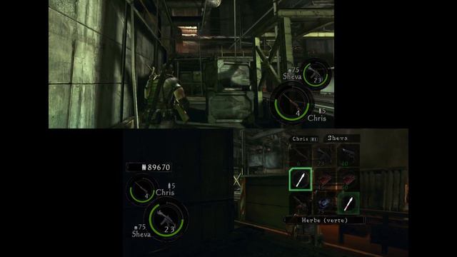 RESIDENT EVIL5 #11 Une salle surprise arrive pour Chris & Sheva смотреть онлайн