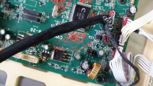 Ремонт ТВ на шасси CVMV26L-B. Не включается, пропадает звук.