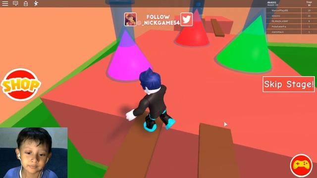Roblox game - Akid Escape The School Obby! ( Kabur dari Pak Guru Menakutkan ) смотреть онлайн