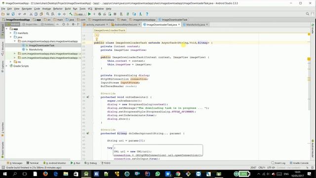 Image Downloading whith asynctask смотреть онлайн