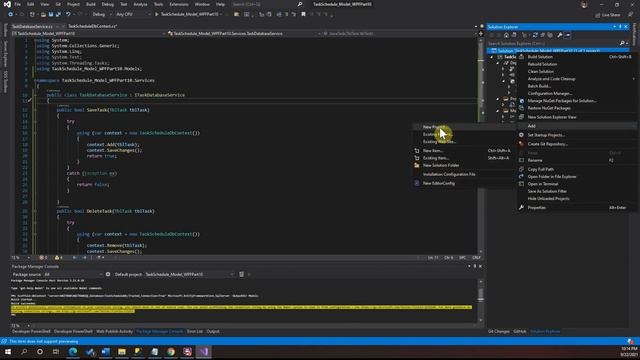 WPF MVVM (Part 10) - Model project, View project, View Model project, and SQL Server Database смотреть онлайн