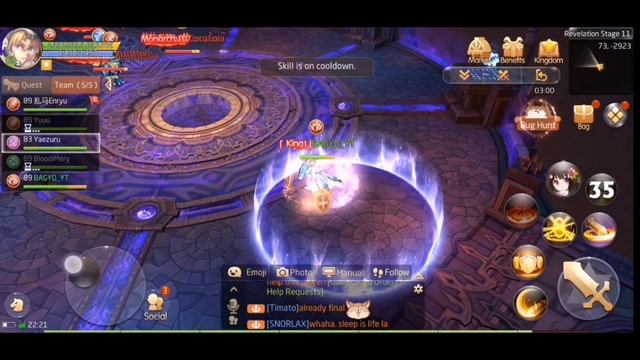 Revelation trial Berserker Carry! - Tales of Wind | Laplace M смотреть онлайн