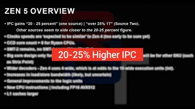 Zen 5 will Feature Huge Improvements over Zen 4 смотреть онлайн