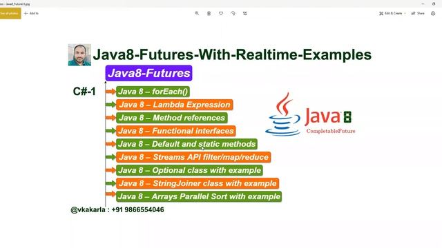 Java 8 Features смотреть онлайн
