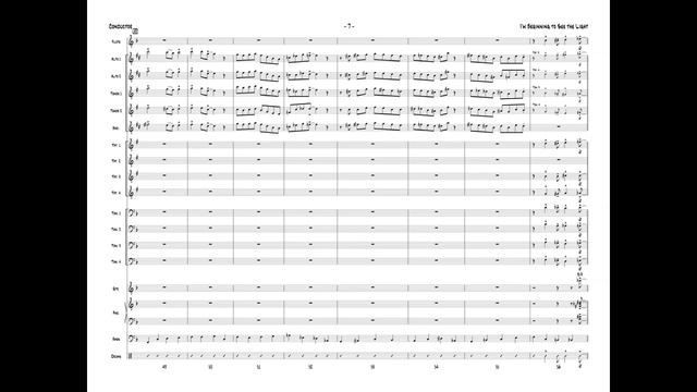 I'm Beginning to See the Light, arr. Paul Baker– Score & Sound смотреть онлайн